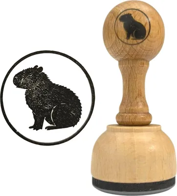 Produktbild von Capybara Holzstempel