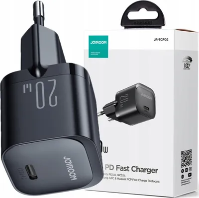 Immagine prodotto di Mini caricatore Usb C 20W Pd Joyroom Jr-Tcf02 - Nero