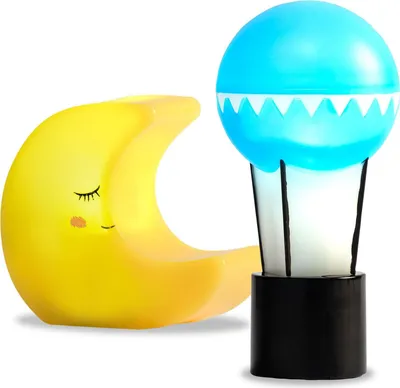 Produktbild von Lundby Puppenhaus LED Lampenset Mond und Ballon - Zubehör