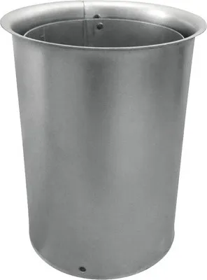 Produktbild von Pellet-Ofenrohr-Doppelwandfutter Bertrams Ø 80 mm blank silber