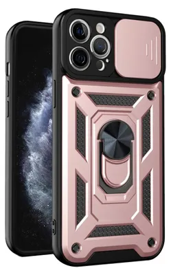 Produktbild von Techsuit Camshield Back Cover Hülle für Apple iPhone 11 Pro - Roségold