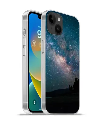 Produktbild von MuchoWow® Handyhülle Schutzhülle Hülle für Apple iPhone 14 Plus - Soft case Sterne - Planeten - Galaxie - Jungen - Mädchen - Kinder Silikon Softcase Handy Hülle - Abbildung