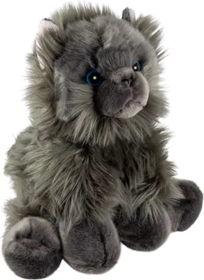 Produktbild von Carl Dick Perserkatze sitzend grau ca. 25cm Plüschtier, Stofftier, Kuscheltier 3781