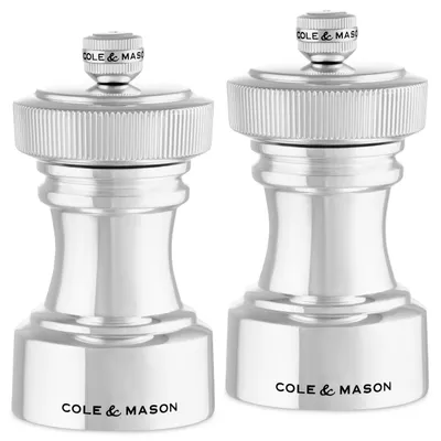 Produktbild von Cole & Mason Hoxton Edelstahl versilbert Geschenset 10.4 cm