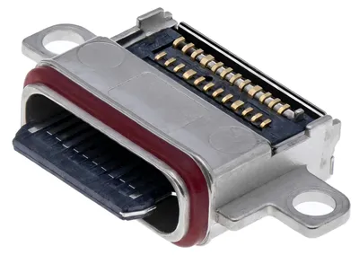 Immagine prodotto di Clappio, porta di ricarica USB-C compatibile con Galaxy Note 20 / 20 Ultra, nero / argento