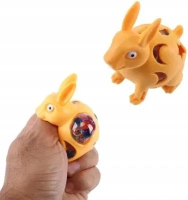 Produktbild von Osterhase Antistress Knautschball - Hase Squeeze Toy Sensory Spielzeug Ostern Deko