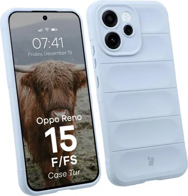 Produktbild von Robuste Handyhülle für Oppo Reno 15 F / FS, Bizon Case Tur, Hellblau