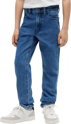Immagine prodotto di Pantaloni jeans da bambino Tommy Hilfiger, lavaggio medio, taglio dritto, colore blu (denim medio 01)