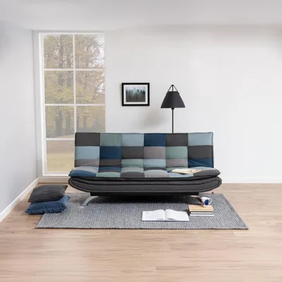 Productafbeelding van Slaapbank Grona Patchwork 196cm - Giga Living