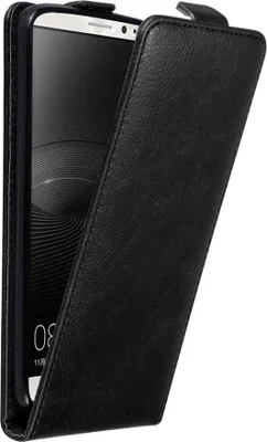 Produktbild von Cadorabo Hülle für Huawei MATE 8 Schutz Hülle in Schwarz Flip Etui Handyhülle Case Cover