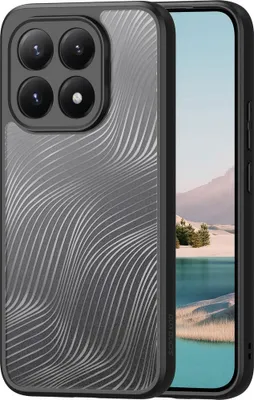 Produktbild von Xiaomi 15T Hülle - Dux Ducis Aimo Series - Transparent TPU Back Cover - Schwarz