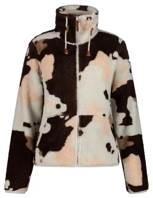 Immagine prodotto di Giacca in pile Icepeak Coloma da donna, modello lungo, colore: rosa pastello, taglia: XXL