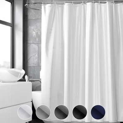 Zdjęcie produktu dla Zasłona prysznicowa 120x200 cm Antypleśniowa PVC Antybakteryjna