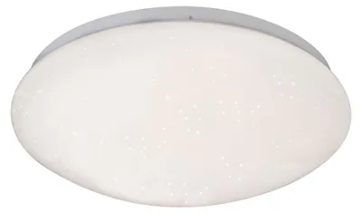Produktbild von LED Deckenleuchte, Sterneffekt, Metall rund, warmweiß, 29cm