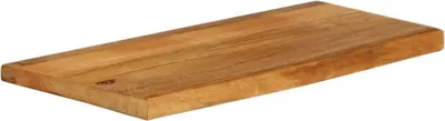 Immagine prodotto di vidaXL Piano del tavolo con bordo ad albero 70x20x2,5 cm in legno massiccio di mango