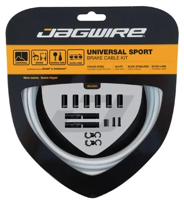 Produktbild von Jagwire Universal Sport Bremskabel-kit Weiß Weiß One Size