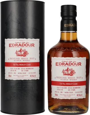 Produktbild von Edradour 11 Years Old ST. MICHAEL-EPPAN Merlot Cask #1 2012 48,2% Vol. 0,7l in Geschenkbox