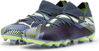 Produktbild von Puma Future 7 Match Fg/Ag Jr - gray skies-puma white-fizzy apple, Größe:10C