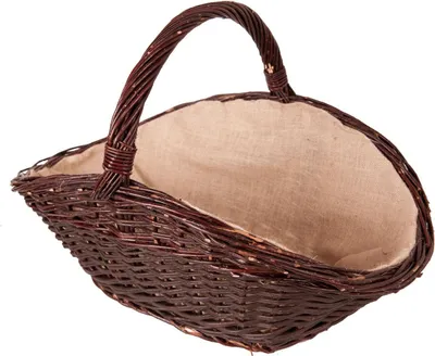 Image de Panier en osier, ovale, jute