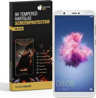 Produktbild von 1x 9H Hartglasfolie für Huawei P Smart Schutzglas Panzerfolie Schutzfolie KLAR