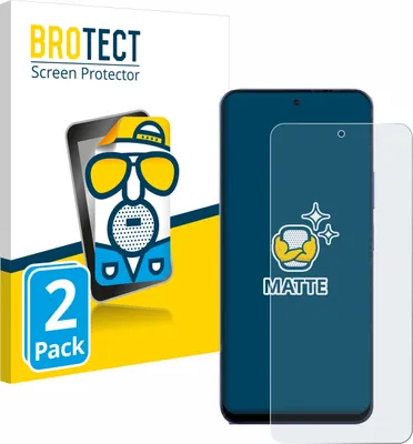 Produktbild von 2x BROTECT Schutzfolie für Blackview Oscal Tiger 13 Displayschutz Displayschutzfolie Folie Matt Entspiegelungsfolie