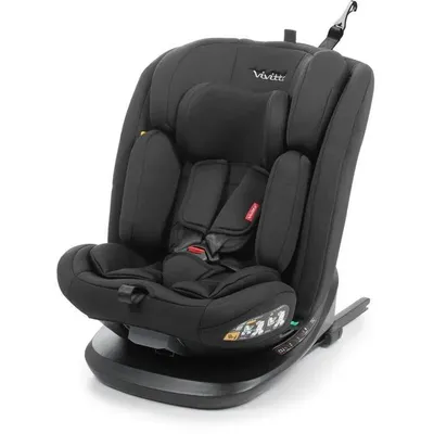 Produktbild von Kindersitz – BABYAUTO – ZAFIRO – Gruppe 0/1/2/3 – 40/150 cm – I-Size – Drehbar – Verstellbar – Mit Verkleinerungseinsatz – Schwarz