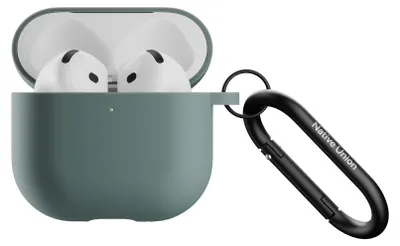 Immagine prodotto di Native Union Active Case - custodia protettiva in silicone per AirPods 4 (verde ardesia)