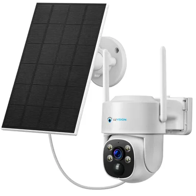 Produktbild von LUVISION 4MP Solar PTZ-Überwachungskamera mit KI Personenerkennung