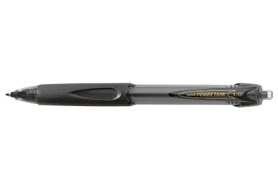Image de uni-ball® 141399 Stylo à bille à encre gel POWER TANK - 0,4 mm, noir (indélébile)