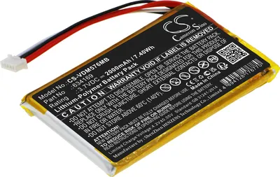 Immagine prodotto di TECHTEK Batteria compatibile con [V Tech] RM5764-2HD, RM5764HD sostituisce 634169