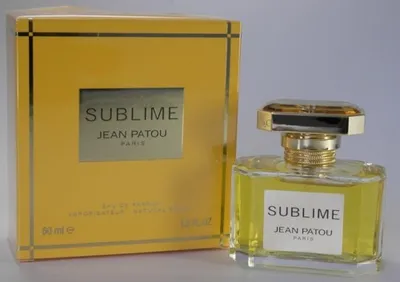 Produktbild von Jean Patou Sublime 50ml, Frauen, 50 ml, Bergamot,Mandarin,Orange,Ylang-ylang, Jasmine,Lily of the valley,Orange blossom,Rose, Bernstein, Sandelholz, Vanille, Amber,Sandalwood,Vanilla
