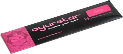 Produktbild von Flora Räucherstäbchen Probierpackung handgerollt mit floralem Duft (3 Stück)