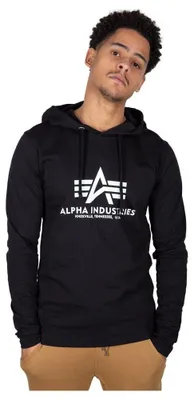 Produktbild von Alpha Industries Basic Hoody Kapuzensweat für Herren Black
