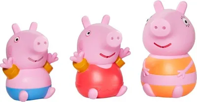 Zdjęcie produktu dla TOOMIES - winka Peppa, Mama i Tomek - zabawki do rozpryskiwania wody