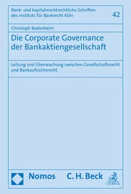 Productafbeelding van Corporate Governance van Bankaandelen