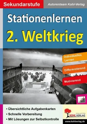 Obrázok produktu pre Kohls Stationenlernen 2. Weltkrieg