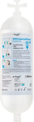 Produktbild von WERO Augenspülflasche Modell P8, 2 x 1000 ml