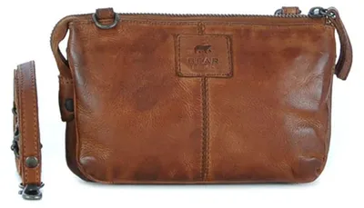 Produktbild von Bear Design Cow Lavato Crossbody Schoudertas Cognac