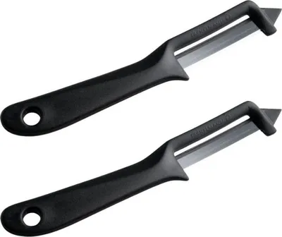 Image de Lot de 2 éplucheurs multifonctions pour légumes 19 cm Fackelmann Basic