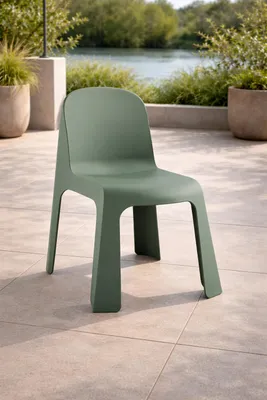 Obrázek produktu pro Zelená terasová židle Designové zahradní židle Židle pro rekreační domy