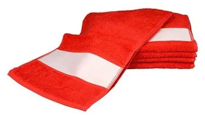 Image de ARTG - Serviette de sport « Subli-Me » LT2255 (taille unique) (rouge vif)