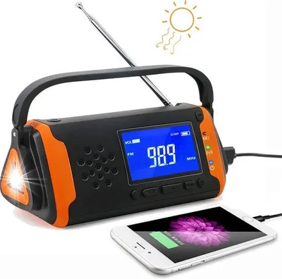 Zdjęcie produktu dla Solarne radio awaryjne