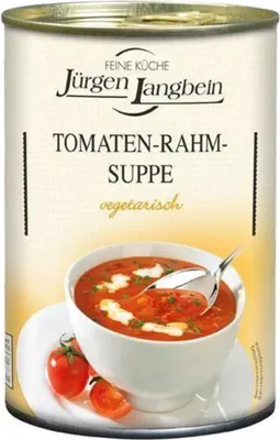 Image de Soupe à la crème de tomates Jürgen Langbein, 400ml