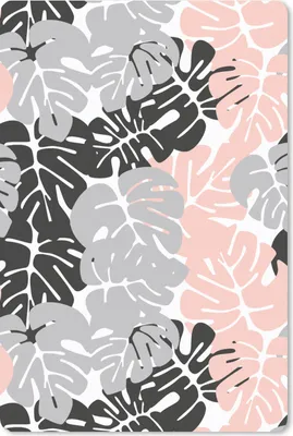 Produktbild von MuchoWow® Mauspad Mousepad Monstera - Pastell - Blätter 18x27 cm - Mousepads - Maus Mat - Pad - Mausunterlage