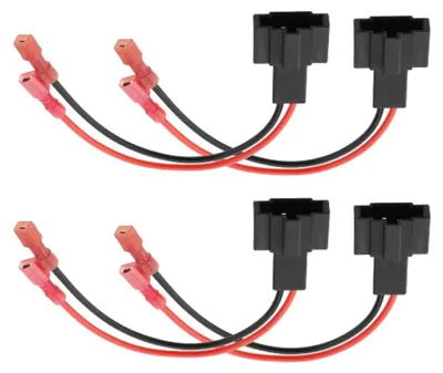 Lautsprecherkabel-Adapter 4er-Pack für Audi & Seat