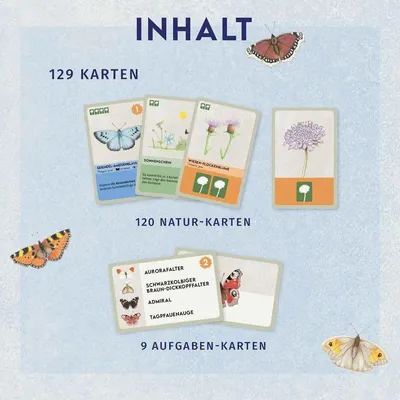 Immagine prodotto di KOSMOS Blütenreich Ein Garten voller Schmetterlinge, Familienspiel, Kartenspiel, ab 10 Jahren, 684907