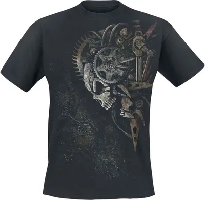 Produktbild von Spiral T-Shirt Herren Diesel Punk schwarz 4XL