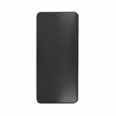Produktbild von Original Display für Samsung Galaxy S21 5G G991B LCD + Rahmen Weiß GH82-27255C