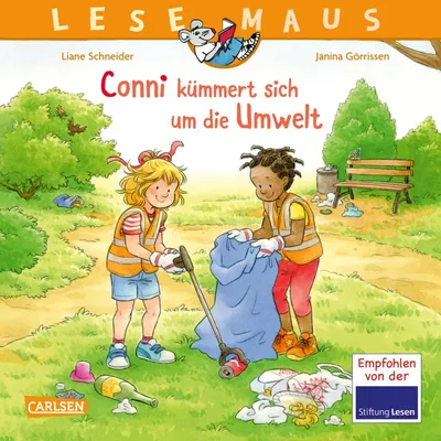 Obrázek produktu pro LESEMAUS 117: Conni kümmert sich um die Umwelt