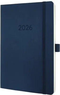 Produktbild von sigel Buchkalender Conceptum 2026 ca. DIN A5 dunkelblau
